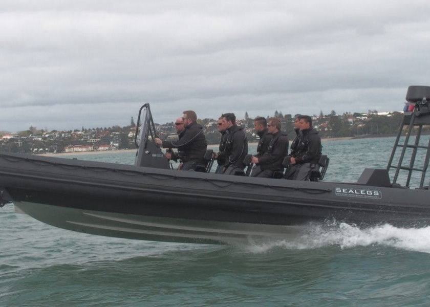 Sealegs Interceptor 9000 RIB